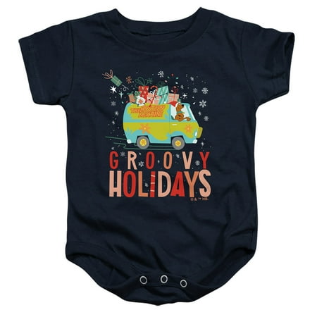 

Scooby Doo! Goovy Holidays Christmas Unisex Infant Snap Suit for Baby