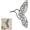 L, variant on Keep Blooming Hummingbird Wall Art, Mini Inspirational Metal Bird Decor, Boho Minimalist Iron Silhouette, Small Gallery Nook and Bedroom Accent Plaque, Black, 20cm 7.87 Inch, 1pc