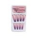 thumbnail image 4 of Seitruly 1 Juego de prensa de punta francesa en las uñas, puntas Extra largas con gradiente, envolturas de moda desmontables, Kit de manicura Type2 NO2, 4 of 6