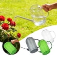thumbnail image 5 of Stainless Steel Spout Long Spout Watering Can with 2L Clear Measurement Markings, Indoor Outdoor Watering Can for Houseplants, Flowers and Gardens, 5 of 5