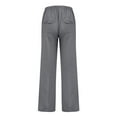 thumbnail image 4 of Fashnice Pantalons de Survêtement pour Hommes Pantalons Solides à Cordon Décontractés de Rue Gris 2TG, 4 of 9