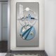 thumbnail image 2 of Cuadro en lienzo de ciervo de lujo de estilo chino, carteles de montaña con geometría abstracta, impresiones para porche, sala de estar, decoración de pared sin marco, 2 of 4