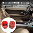 thumbnail image 3 of Soumake 10-Pack R134a Cap Set, 16mm Red & 13mm Blue Dust Caps for AC System, 5 Sets Low Side/High Side, 3 of 8
