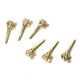 thumbnail image 5 of Pasador de Puente Bridge Pin String Peg para Bajo Guitarra Acústico Mandolina 6 Pedazos oro Baoblaze Bridge Pins, 5 of 8