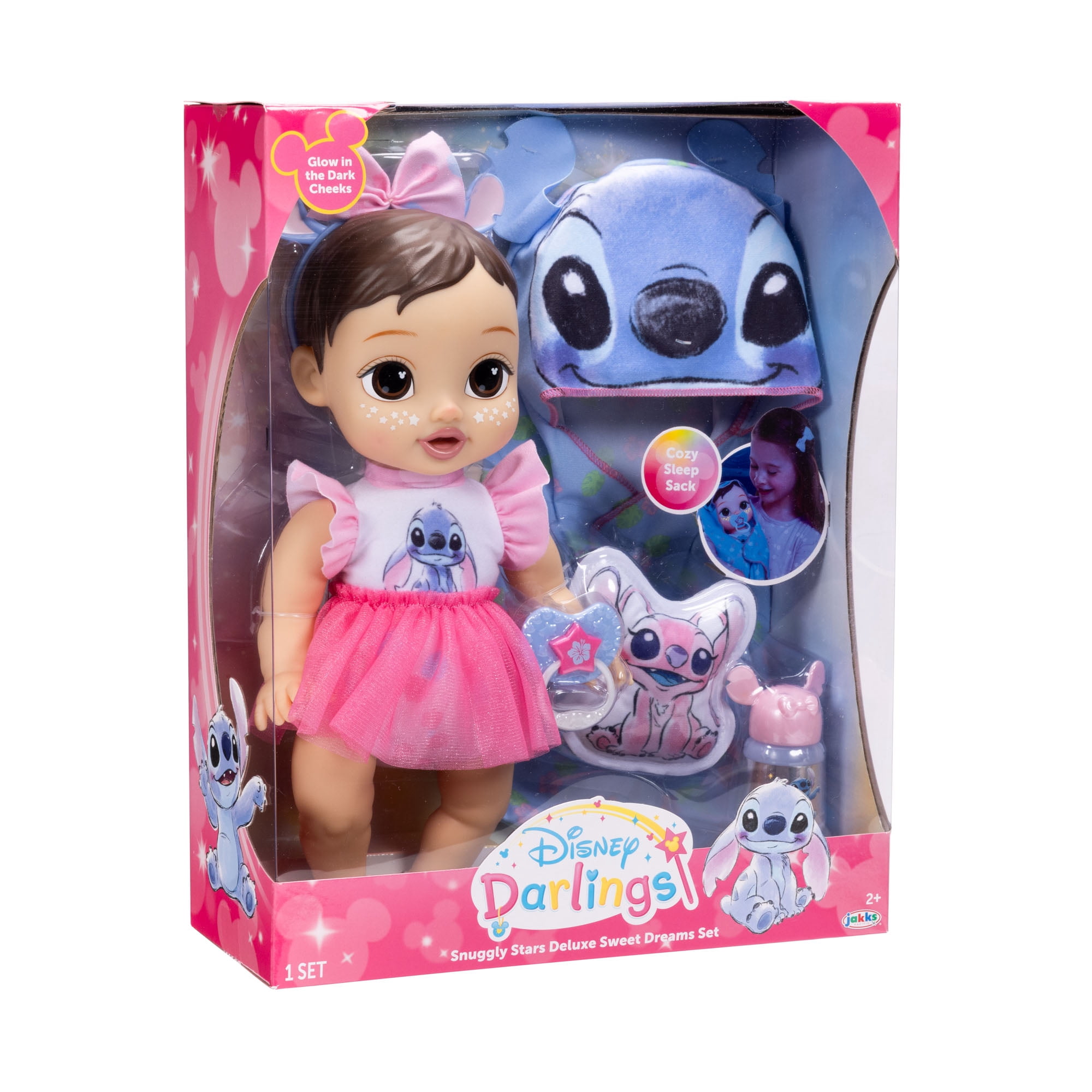DISNEY DARLINGS SNUGLY STARS STITCH DOLL