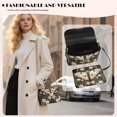 thumbnail image 3 of Pzuqiu Butterfly Flower Women Leather Crossbody Bag Versatile Vintage Practical Leather Quilted Shoulder Bag with Chain Strap Fashion Trendy for Teen Girls-Women, 3 of 7