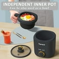 thumbnail image 2 of Hervidor de arroz TopWit pequeño de 1.2 L, 2 tazas, sin cocinar, con antiadherente, 2 of 7