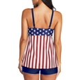 thumbnail image 4 of Traje de baño Century Star para mujer Tankini con estampado floral C2, tallas 16-18, 4 of 5