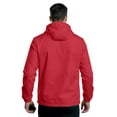 thumbnail image 4 of OIOLOYJM Mens Quick Dry Packable Hooded Jacket Casual Basic Fishing Lightweight Windbreaker Running Hiking Long Sleeve Jacket Coat with Package Bag Red XL, 4 of 5