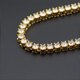 thumbnail image 3 of Collar de 5 mm Collares de moda casuales que combinan con todo Bling Clásico Delicados pedantes Amuleto Aleación Robusto a prueba de herrumbre Ropa, zapatos y accesorios Miscelánea Dorado 18 pulgadas Jumpingount AP015145-01, 3 of 6