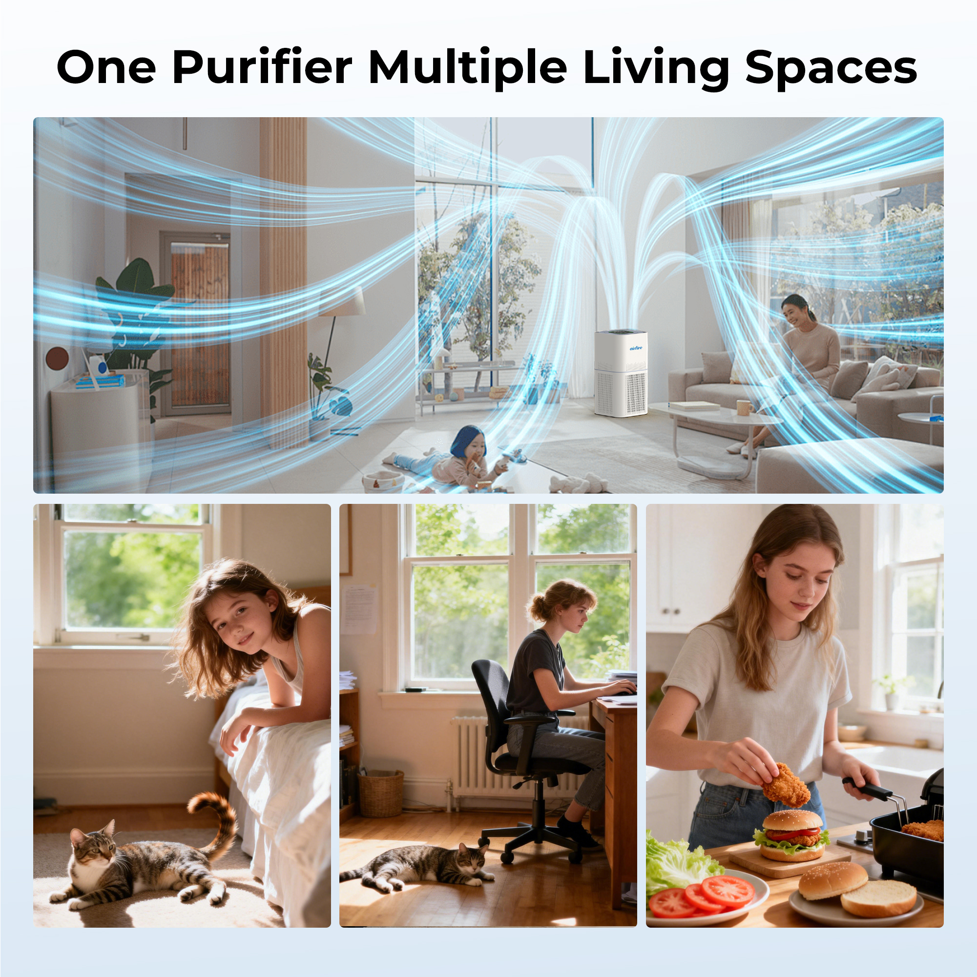 AIRFIRE AP302 WiFi Air Purifier For Large Rooms photo 8