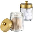 thumbnail image 1 of Organizador de almacenamiento Amolliar Bothecary Jarros para baño, paquete de 2, 1 of 7