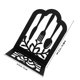 thumbnail image 2 of WEUVEB 1Par Sujetalibros Decorativos De Metal Negro Para Documentos Y Revistas En Estantes, 2 of 8