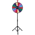 thumbnail image 3 of HLONK 18” Spinning Prize Wheel 14 Slots Fortune Spinning Game Color Prize Wheel Game, 3 of 9