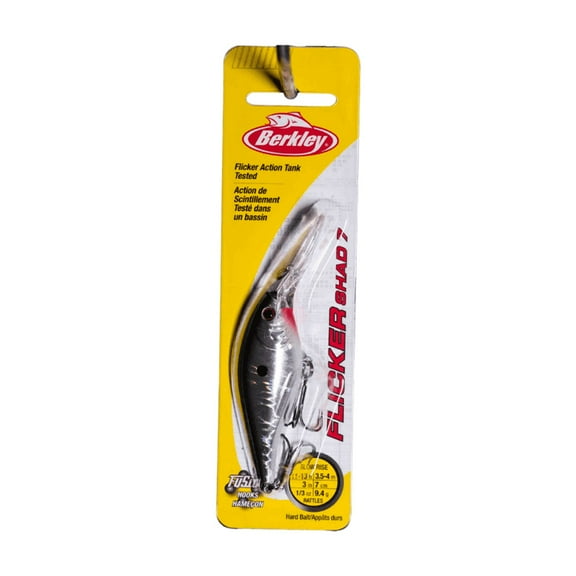 Berkley Flicker Shad Fishing Lure, Slick Mouse, 5/16 oz