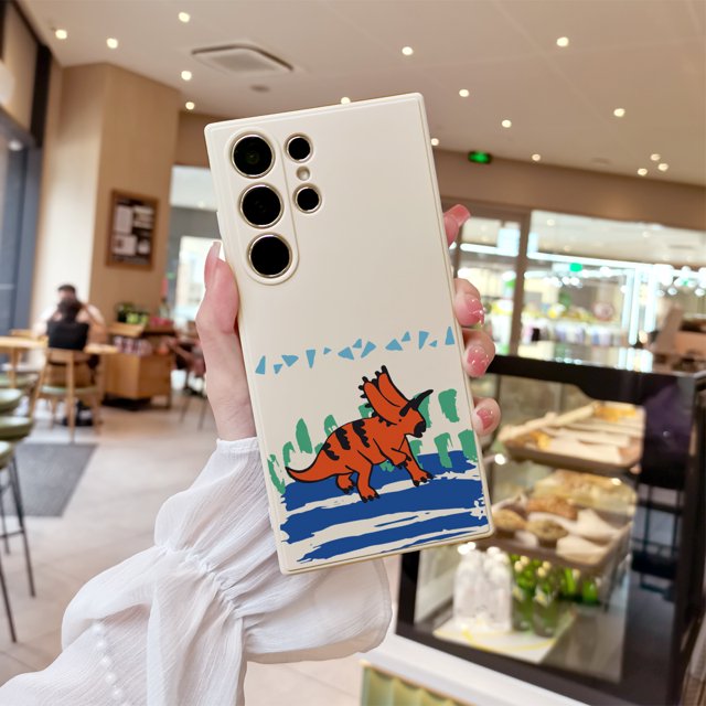 Haga una declaración con esta funda para teléfono plateada mate con diseño de dibujos animados caprichosos, compatible con iPhone 15 Pro Max 14 13 12 Pro 11