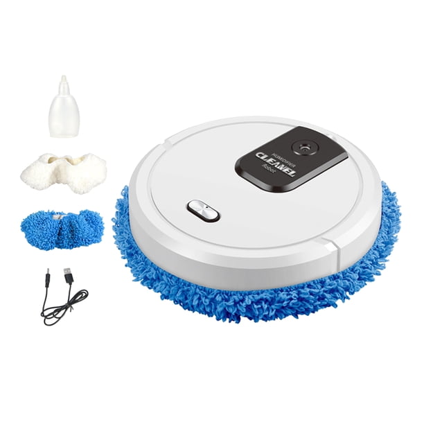 Robot Aspirador automático Baoblaze de limpieza USB inteligente blanco