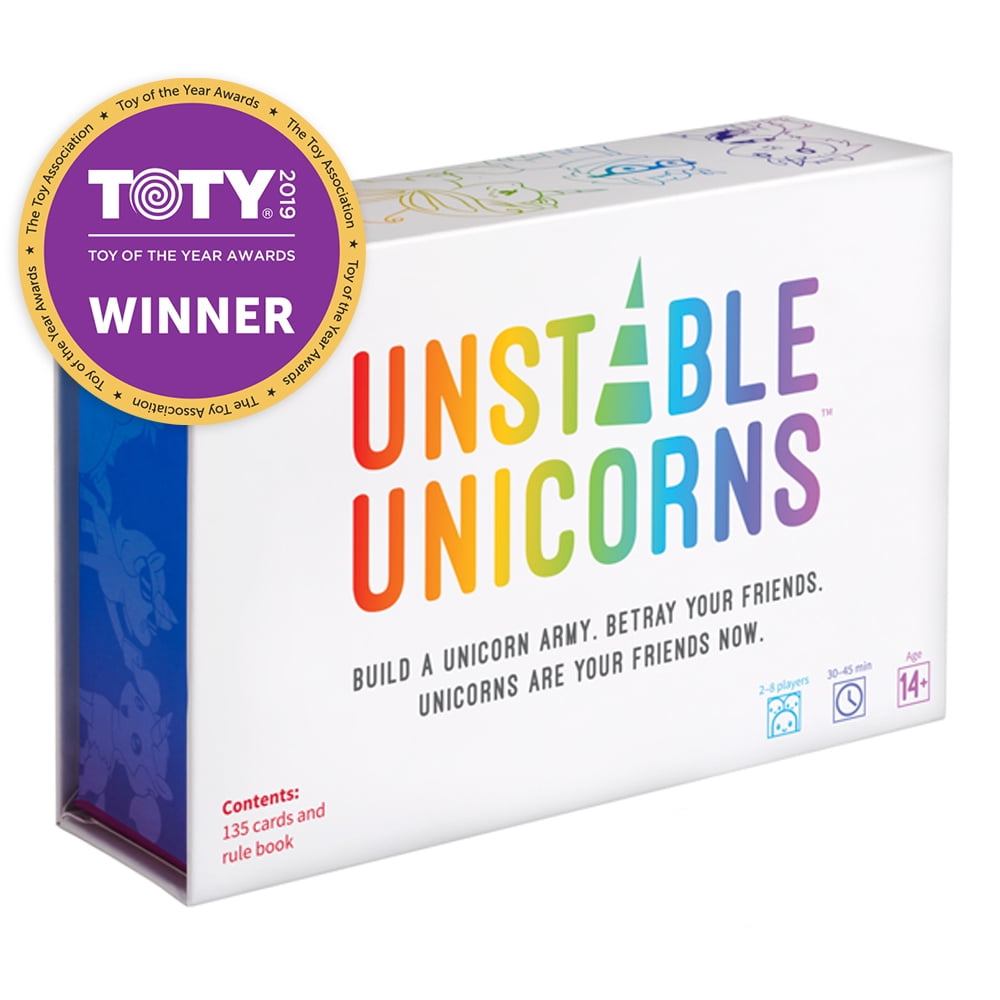 NEW Unstable Unicorns Base Game Family Party Strategic Card Game