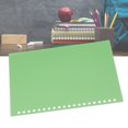 thumbnail image 4 of Paper Cover Clear Sheet Cover Binding Presentation Cover Binding Cover 50Pcs Sheet Protector Paper Binding Cover Matte A5 20 Holes PP Plastic For Presentation, 4 of 8