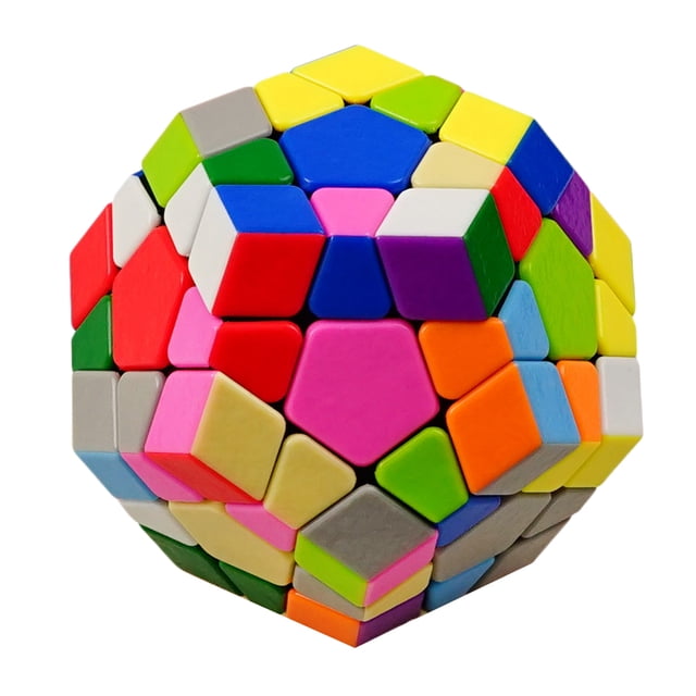 Cubo de velocidad sin pegatinas 3x3, cubo de velocidad dodecaedro pentagonal, juguete rompecabezas
