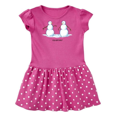 

Inktastic Do you Smell Carrots Snowmen Gift Baby Girl Dress