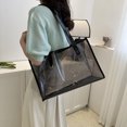 thumbnail image 3 of Bolso Mano para Axila Mujer Bsvklp Impermeable Transparente PVC Compras, 3 of 9