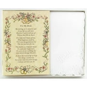 From the Groom to his Bride Wedding Handkerchief