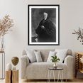 thumbnail image 4 of Historic Framed Print, [Richard Theodore Ely, half-length portrait, in academic robes], 17-7/8" x 21-7/8", 4 of 9