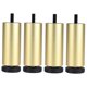 thumbnail image 1 of Patas del sofá Patas ajustables de aleación de aluminio para muebles, patas de sofá, patas de repuesto para sillón, armario, sofá, tocador ( de 4) - Dorado 18cm Dorado 18cm Magideal Patas del sofá, 1 of 7