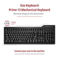 thumbnail image 2 of Teclado Das Keyboard Prime 13 Cherry MX Brown Retroiluminado, 2 of 6