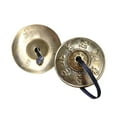 thumbnail image 3 of Platillos Tibetanos Tingsha Campanas Hechas a Mano Portátiles 6,5 cm Hugo, 3 of 9