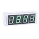 thumbnail image 1 of Kit De Reloj Electrónico De Bricolaje, Kit De Reloj LED De Bricolaje Recargable De 4 Dígitos Con Visualización Automática De Temperatura De Tiempo, Proyectos De Soldadura De, 1 of 7