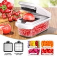 thumbnail image 2 of Cortador de Verduras Multifuncional 15 en 1 | Picador y Rebanador Manual de Papa | Mandolina con Cuchillas Intercambiables | Rallador y Accesorios de Cocina, 2 of 3