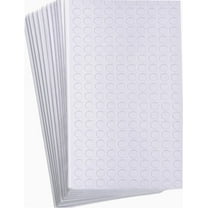 2400 Pieces Foam Dots Dual-Adhesive 3D Foam Tapes Foam Pop Dots Adhesive Mount for Craft DIY Art or Office Supplies, 12 Sheets, Round (0.4 Inch)