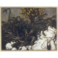 thumbnail image 2 of Dragon Of Hesperides Poster Print By Mary Evans Picture Libraryarthur Rackham (24 X 18), 2 of 4