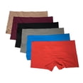 thumbnail image 3 of Paquete 6 Boxer Invisibles Sin Costuras Corte Láser Pack Incluye 6 Diferentes Colores Tatys Fashion 7532, 3 of 4