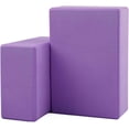 thumbnail image 2 of Yoga Block 2 Pcs, Yoga Brick Foam Blocks EVA Foam Block, Soft Non Slip Surface with Bevel, Yoga Accessories for Stability, Balance and Deep Stretching, for Yoga, Pilates, Stretching and Toing, 2 of 8