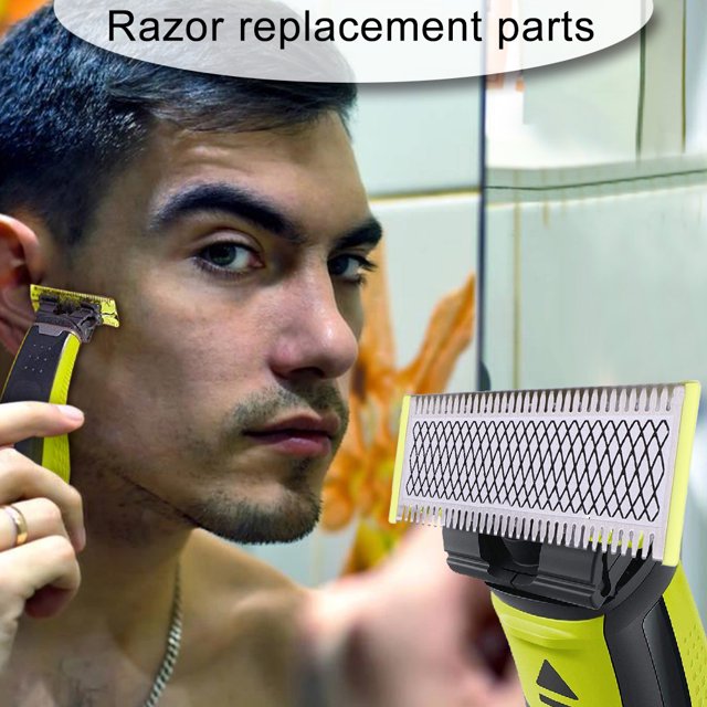 Cuchilla de repuesto para cabezal de afeitadora de barba Manual para hombres para maquinilla de afeitar Philips OneBlade Ndcxsfigh Cuidado Belleza