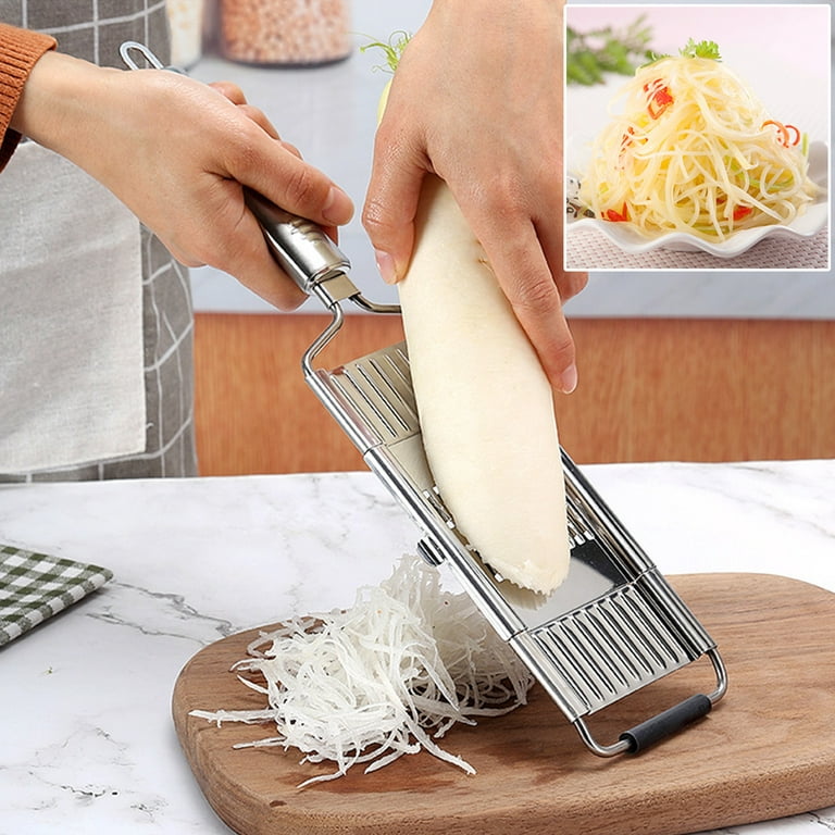 Multi-function Kitchen Vegetable Cutter, Stainless Steel Slicer