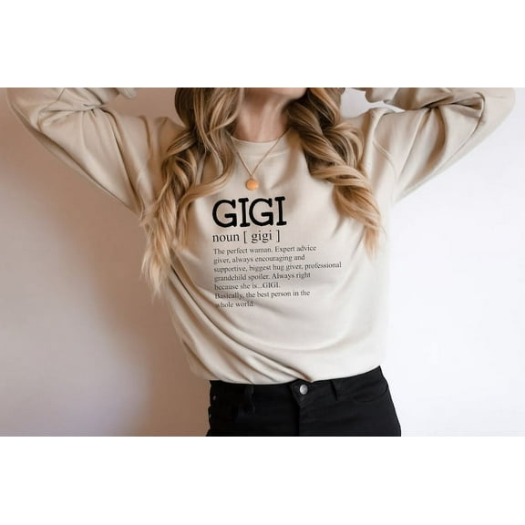 Gigi Sweatshirt, Gigi Definition Sweatshirt, Grandma Hoodie, Gift For Grandma, Mother's Day Sweatshirt, Funny Grandma Gift