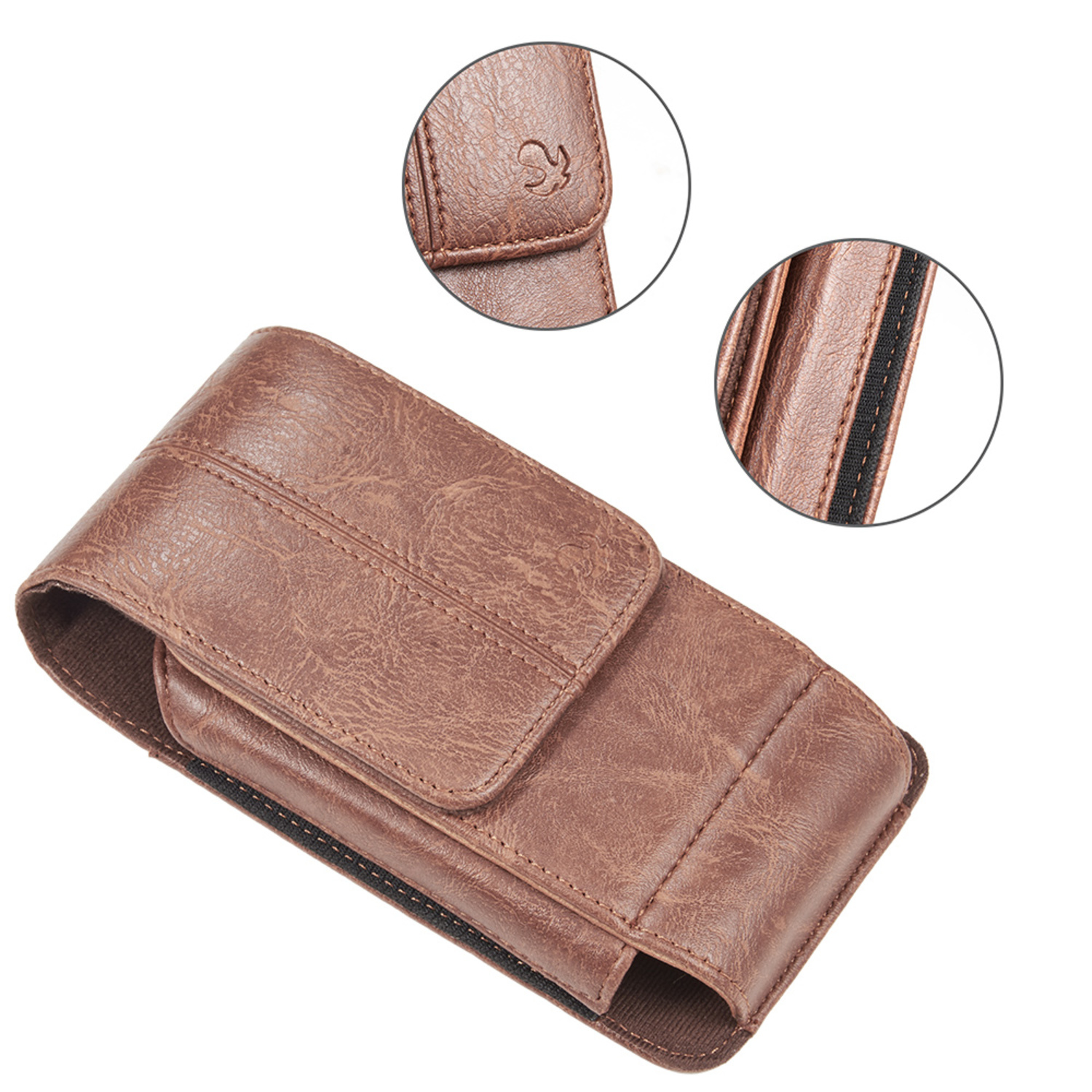 Belt Clip Case for Samsung, Motorola, Iphone, Xiaomi, LG Cellphone Upto 6.8 Inch
