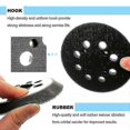 thumbnail image 3 of 2pcs For Dewalt Sanding Pad 5inch/125mm 8 Holes Hook And Loop Abrasive Disc Dwe6421 Dwe6421k Dwe6423 Sander Backing Pad, 3 of 4