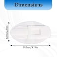 thumbnail image 2 of 10 Pack Medical Leg Bag Holder with Adhesive Stabilization Device for Foley Catheter Drainage, 2 of 5