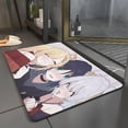thumbnail image 6 of Cheerful Anime Friends Group Diatomaceous Earth Bath Mat - Non-Slip Super Absorbent Quick Dry Mat for Bathroom Entryway, 6 of 8