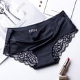 thumbnail image 2 of Women Lace Sexy Panties Luxury Seamless Solid Underwear Low Waist Woman Briefs Female Slim Breathable Female Underpants, 2 of 8