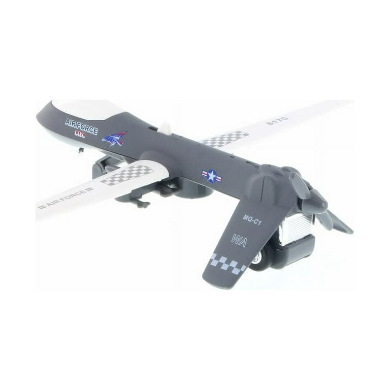 Predator Drone w/ Light Sound, Gray Daron TM8170 Diecast