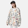 thumbnail image 3 of Lsque Watercolor Floral UPF 50+ Lightweight Sun Protection Men's Women's Long Sleeve Shirt, Hoodie Performance -Medium, 3 of 9