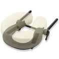 thumbnail image 3 of Saloniture Adjustable Massage Table Face Cradle and Pillow 3" Foam - Cream, 3 of 7
