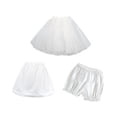 thumbnail image 2 of Tachiuwa Ensemble Jupon Court avec Shorts Mode pour Fête Mariage Jeu de Rôle 35 cm, 2 of 9