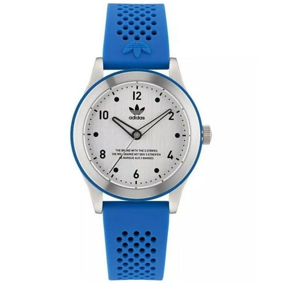 Adidas Men's Originals Code Three Silver Dial Watch - AOSY23032